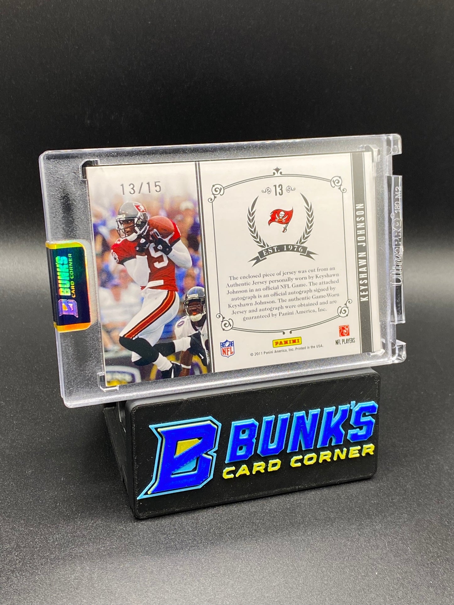 2011 Keyshawn Johnson Auto Patch Timeline  13/15