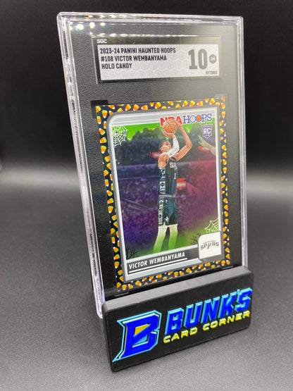 2023-24 Victor Wembanyama Holo Candy SSP SGC 10