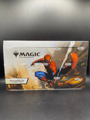 Magic the Gathering Spiderman Play Boosters Display