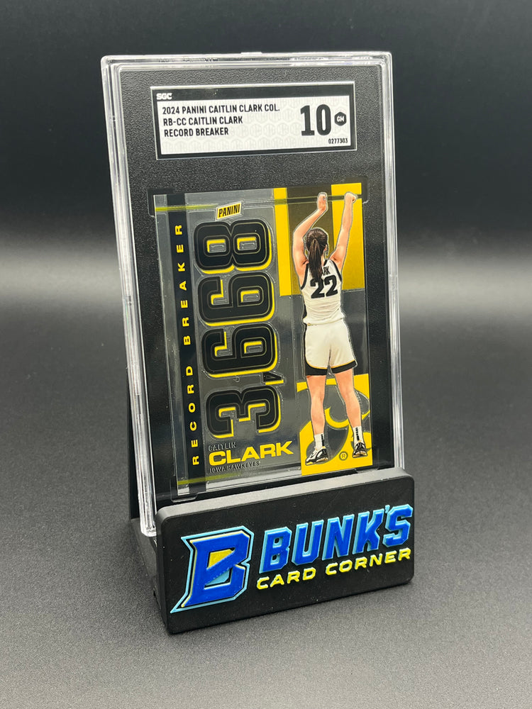 2024 Caitlin Clark Record Breaker SGC 10