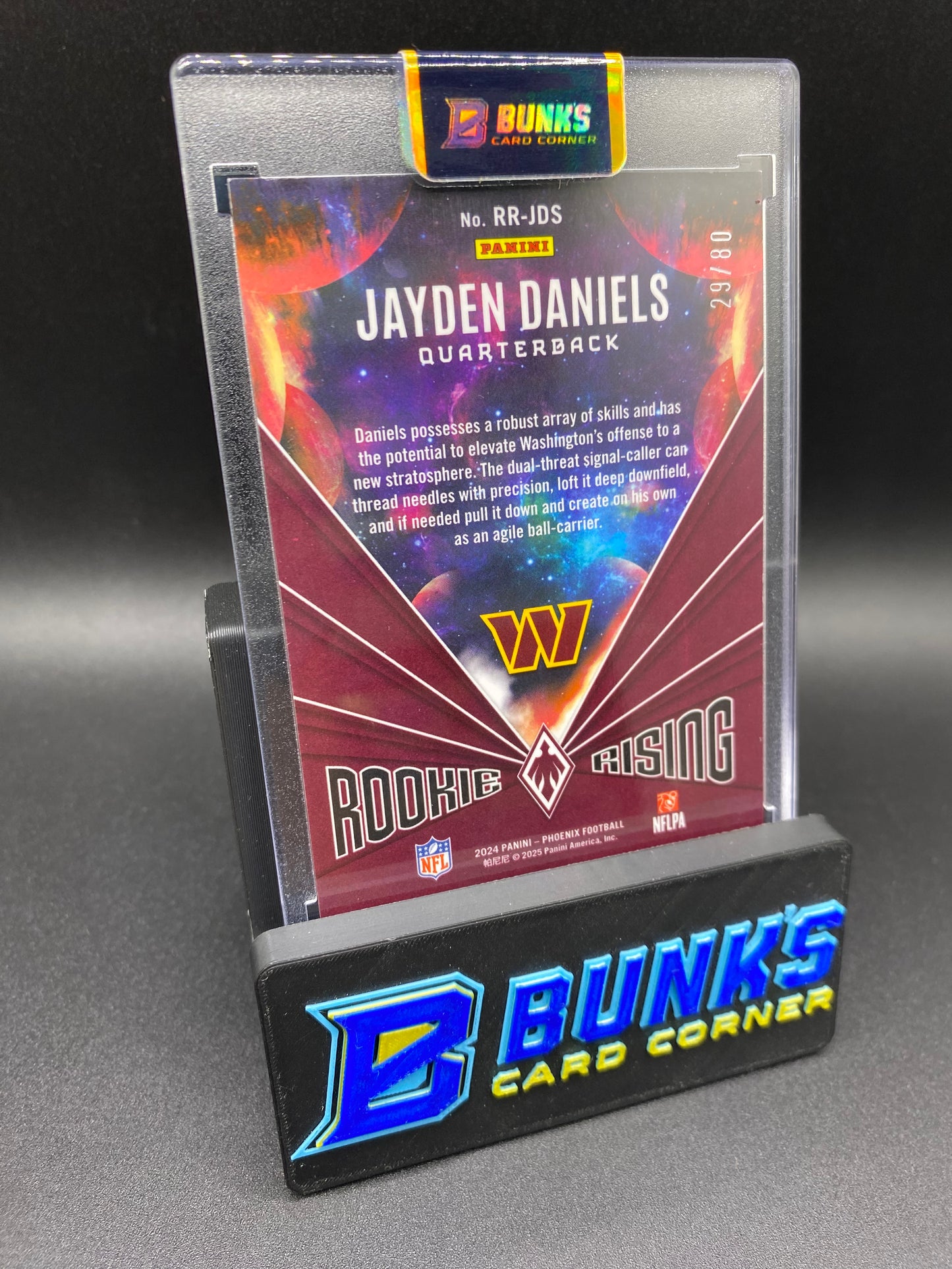 Jayden Daniels Rookie Rising 29/80