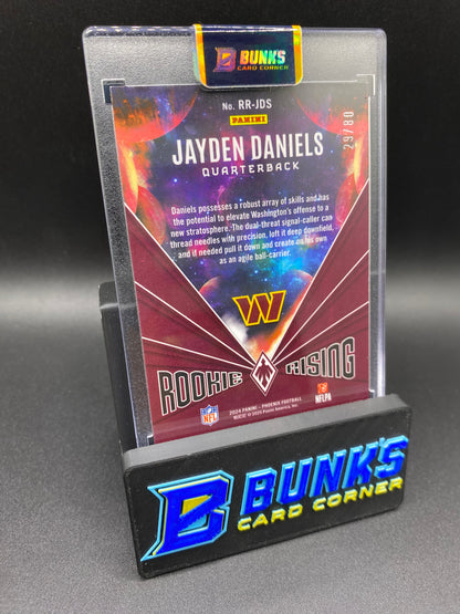 Jayden Daniels Rookie Rising 29/80