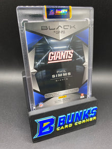 Phil Simms Laundry Tag Auto Quad Patch 44/49