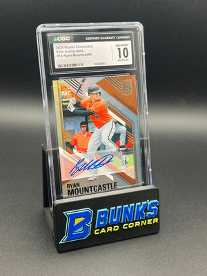 2021 Ryan Mountcastle Elite Autographs CGC 10 Auto 10 RC