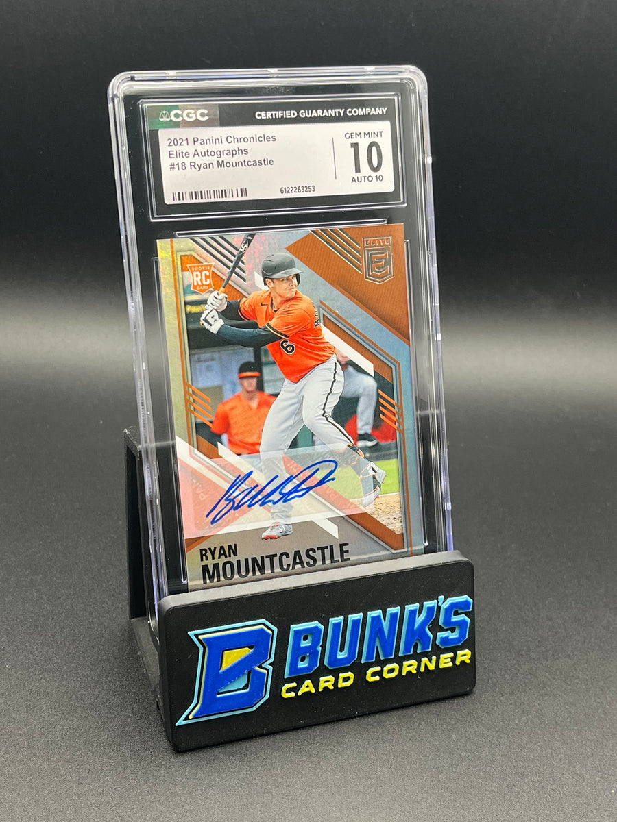 2021 Ryan Mountcastle Elite Autographs CGC 10 Auto 10 RC