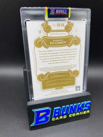 Harmon Killebrew Flawless HOF Dual Jersey 4/10