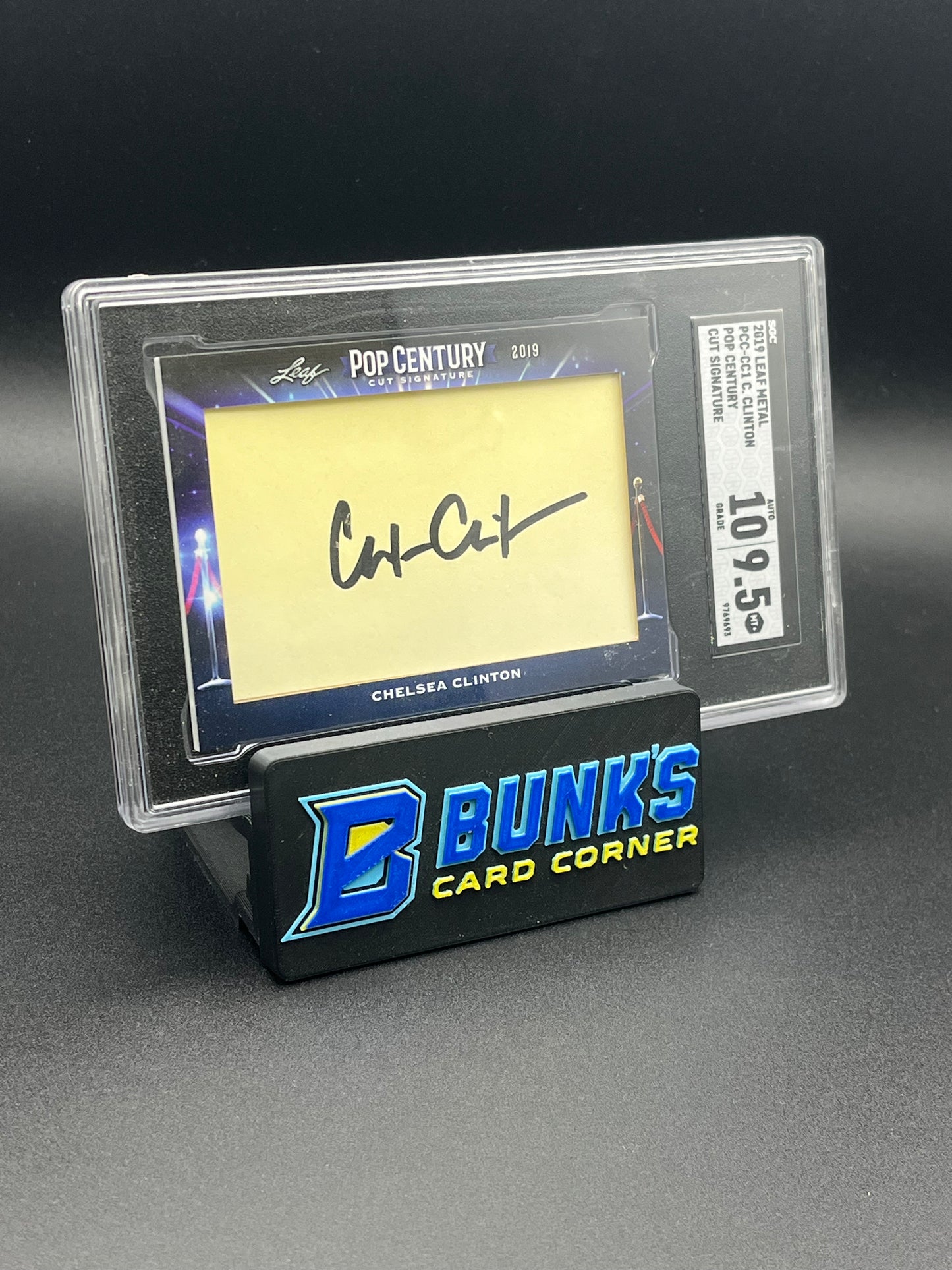 2019 Chelsea Clinton Cut Sig Pop Century SGC 9.5 Auto 10