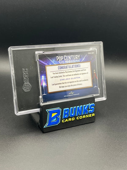 2019 Chelsea Clinton Cut Sig Pop Century SGC 9.5 Auto 10
