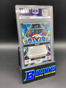 2024 Bo Nix Prizmatic Green Wave PSA 10