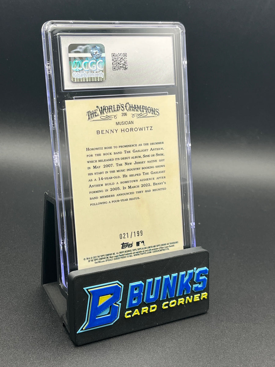 2022 Benny Horowitz Magenta Refractor CGC 10 21/199