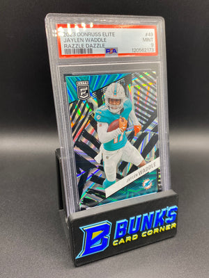 2023 Jaylen Waddle Razzle Dazzle PSA 9