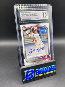 2025 Kyle DeBarge Prospects Auto CGC 10/9