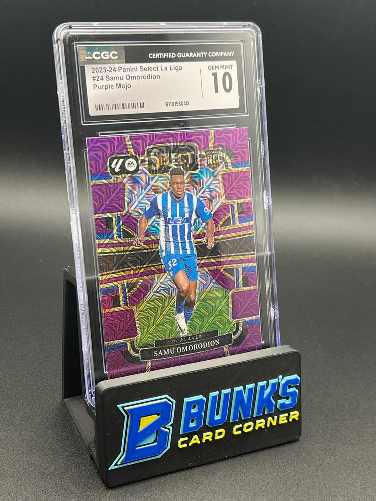 2023-24 Samu Omorodion Purple Mojo CGC 10 RC