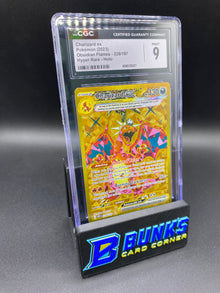 Charizard ex Hyper Rare Obsidian Flames CGC 9