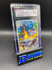 Iono's Kilowattrel Illustration Rare Journey Together CGC 10