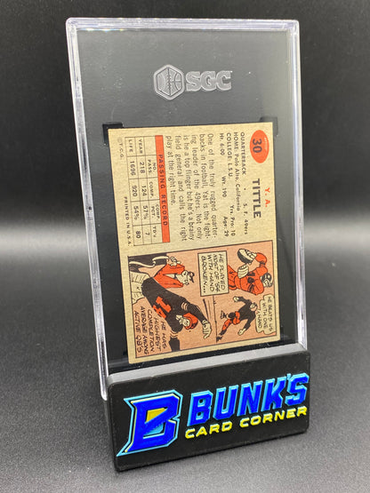 1957 Y.A. Tittle SGC 4