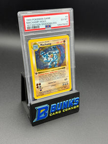 Machamp Holo 1st Edition Shadowless PSA 6