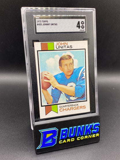 1973 Johnny Unitas SGC 4