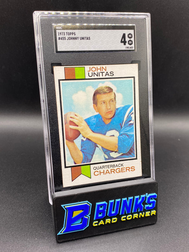 1973 Johnny Unitas SGC 4
