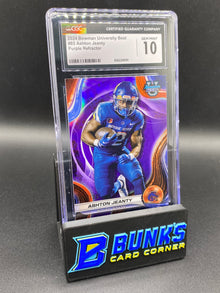 2024 Ashton Jeanty Purple Ref. CGC 10 117/125