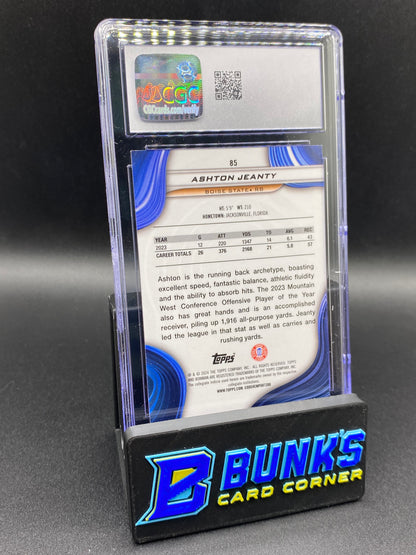 2024 Ashton Jeanty Purple Ref. CGC 10 117/125