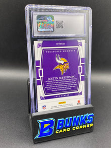 2022 Justin Jefferson Treasured Moments CGC 10 27/99
