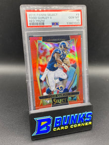 2016 Todd Gurley II Red Prizm PSA 10