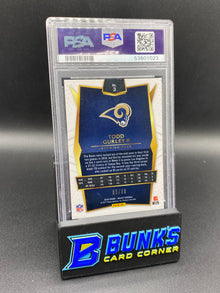 2016 Todd Gurley II Red Prizm PSA 10