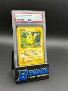 Pikachu Jungle PSA 8