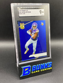 2024 Justin Jefferson Blue 17/99 SGC 9