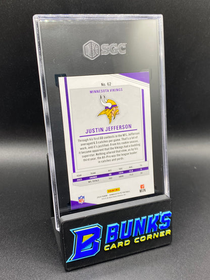 2024 Justin Jefferson Blue 17/99 SGC 9