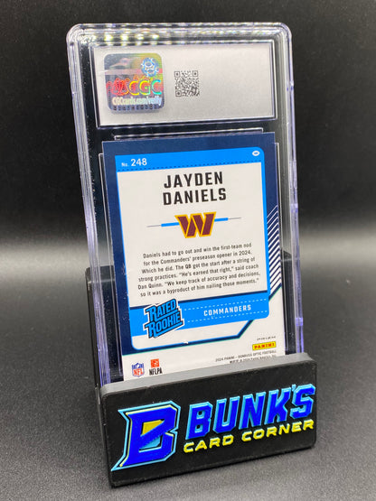 2024 Jayden Daniels Pink CGC 10 Rc