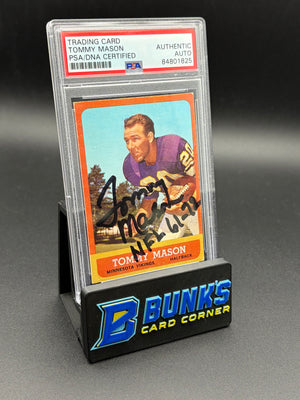 Tommy Mason Trading PSA AU Auto