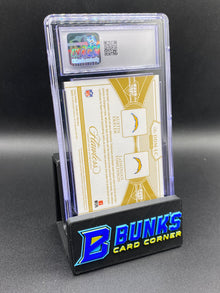 2022 Ekeler/Tomlinson Dual Diamond Patches Ruby 14/15 CGC 8