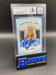 Ric Flair Auto Beckett Auto 10