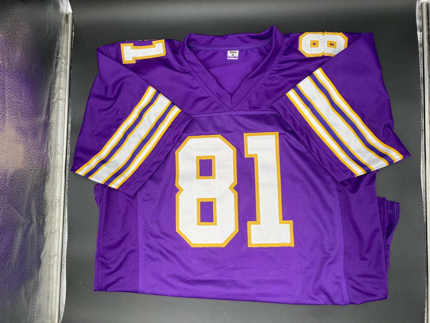 Carl Eller Signed Jersey Authentic