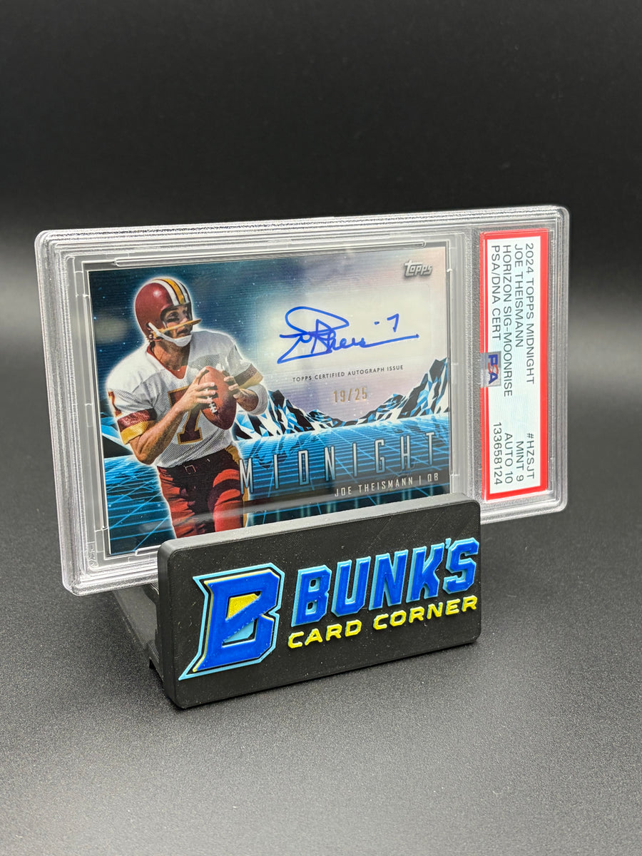 2024 Joe Theismann Horizon Sig Moonrise Midnight PSA 9 Auto 10 19/25