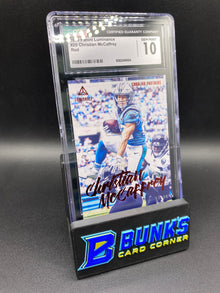 2020 Christian McCaffrey Red CGC 10 17/25