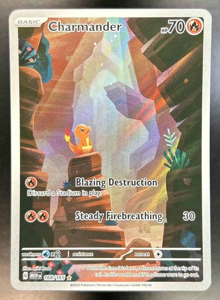 Charmander SV 151 #168/165 Illustration Rare