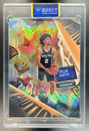Dylan Harper 2025-26 Topps Chrome #AD-2 Advisory RC SSP Spurs