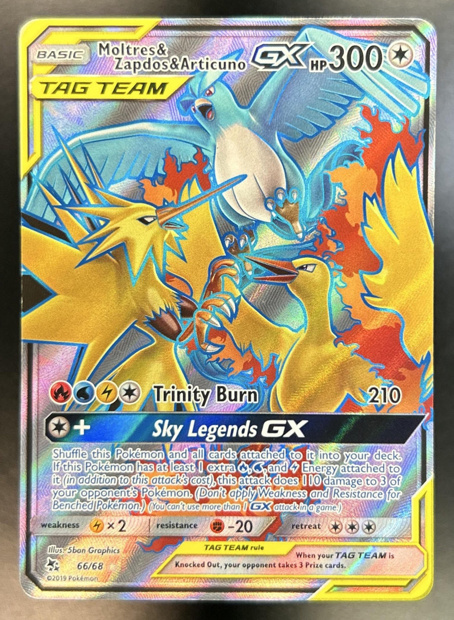 Moltres & Zapdos & ArticunoTag Team  front image