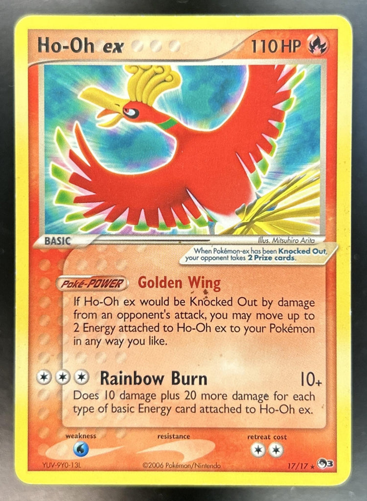 Ho-Oh ex POP Series 3 #17/17 Holo MP