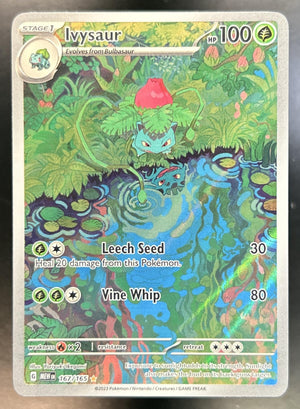 Ivysaur SV 151 #167/165 Illustration Rare