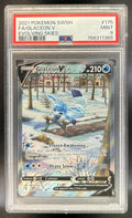 Glaceon V Sword & Shield Evolving Skies #175/203 Full Art Ultra Rare PSA 9