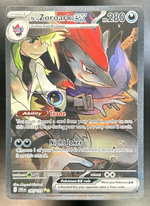 N's Zoroark ex Journey Together #185/159