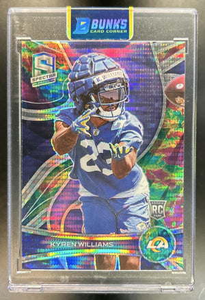 Kyren Williams 2022 Panini Spectra #181 Celestial 88/99 RC Rams
