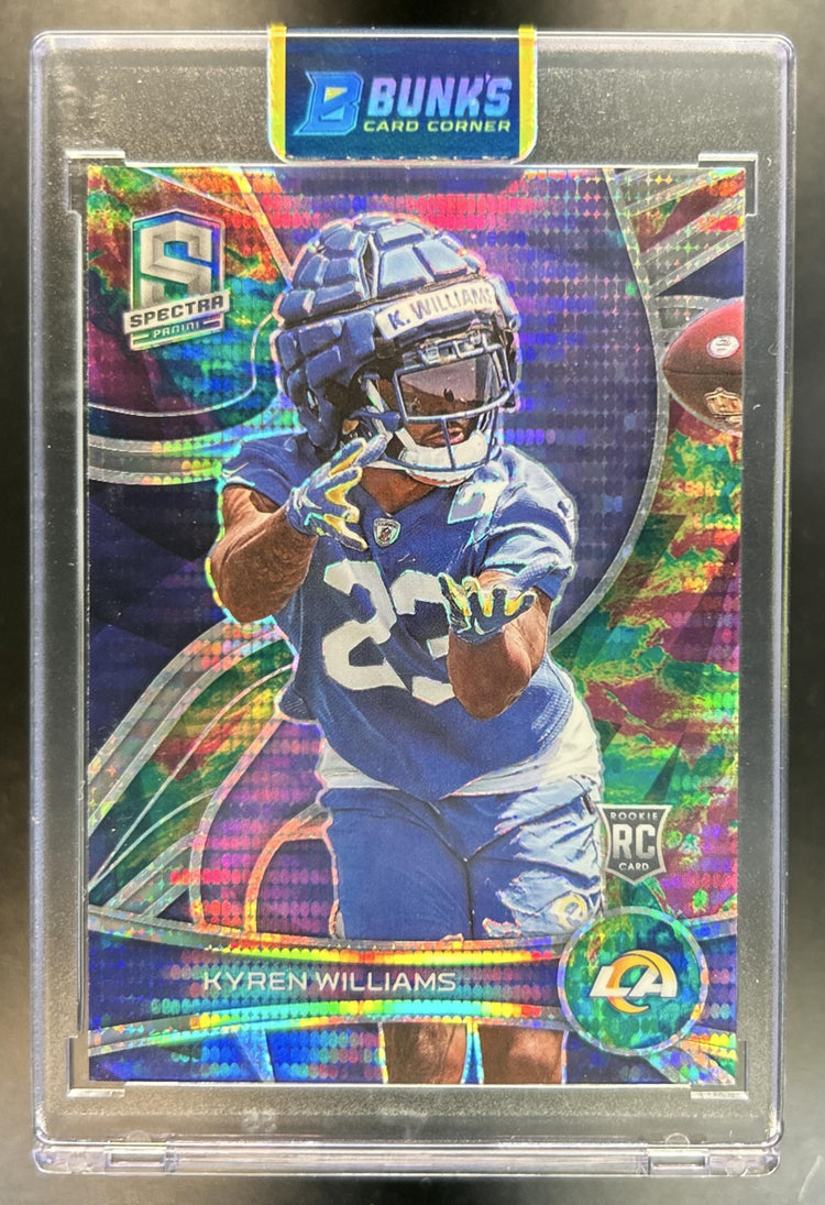 Kyren Williams 2022 Panini Spectra #181 Celestial 88/99 RC Rams