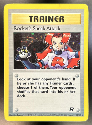 Rocket's Sneak Attack Team Rocket #16/82 DMG
