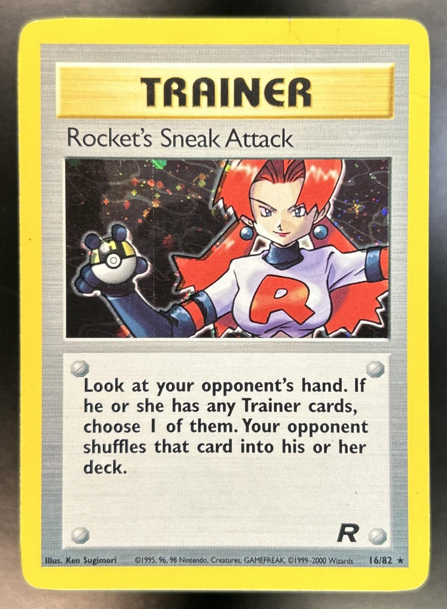 Rocket's Sneak Attack Team Rocket front image