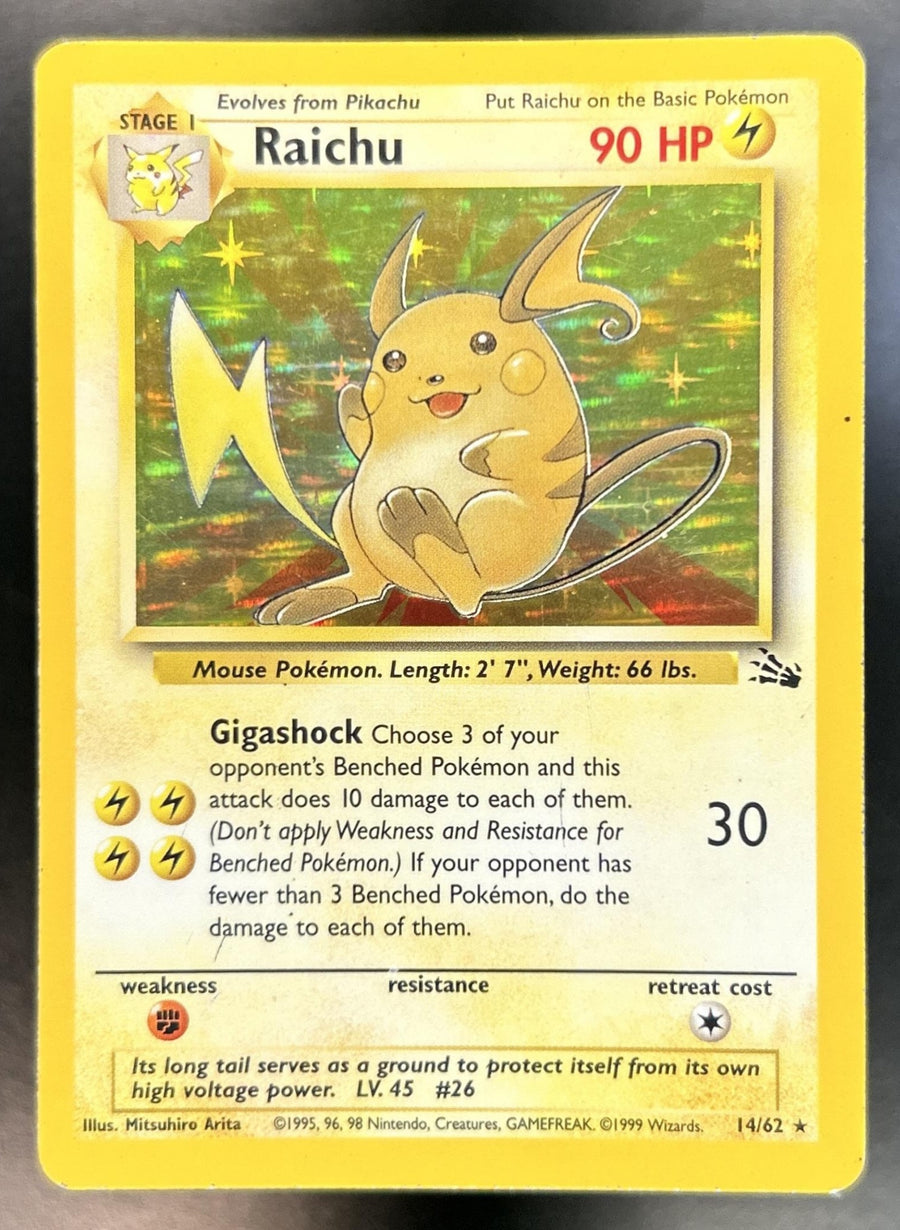 Raichu front image